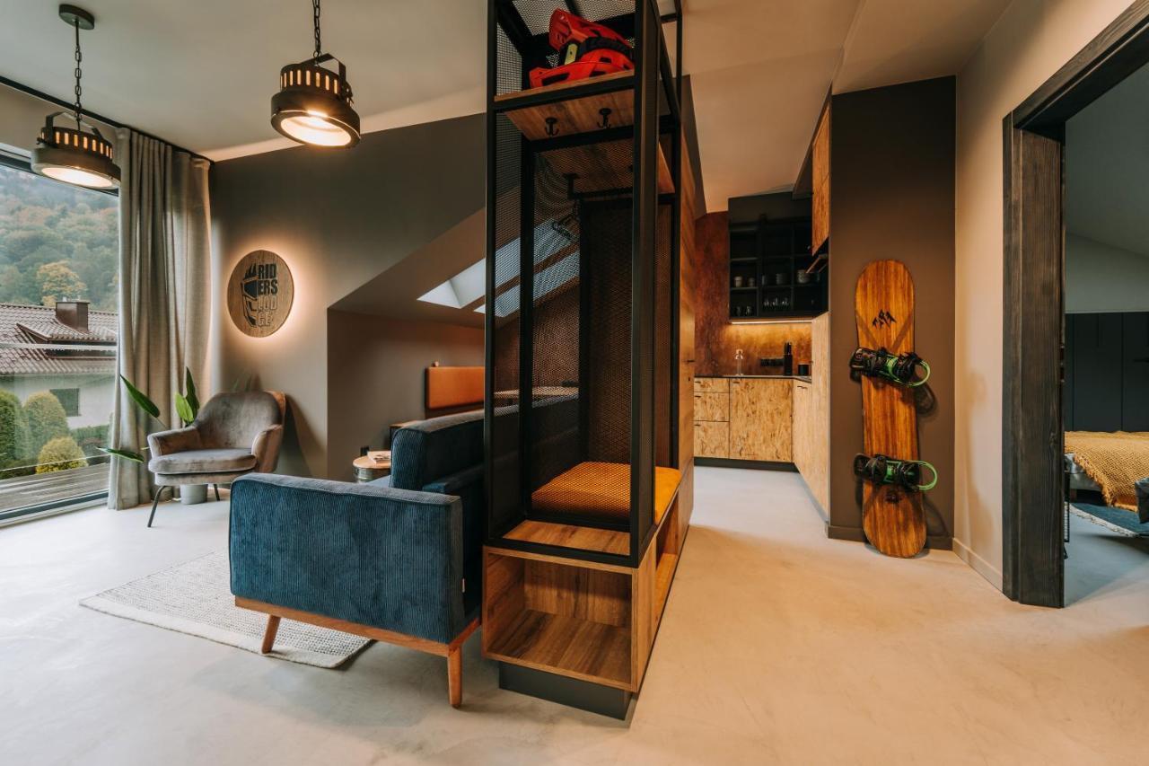 Apartamenty Riders Lodge Szczyrk Kalinowa מראה חיצוני תמונה